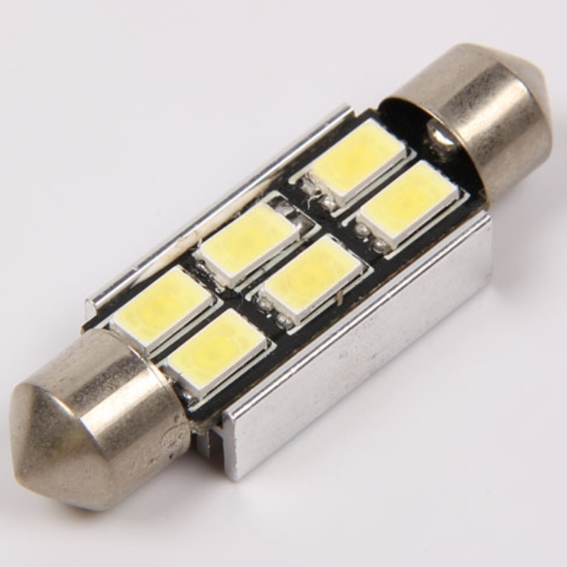 canbus bezchybný 5630 6smd 36mm 39mm 42mm c5w vedl festoon žárovky